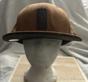 Gorra ajustada de la NBA Reebok marrón tostado logotipo frontal de la NBA talla 7 7/8 - Imagen 1 de 6
