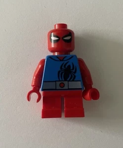 LEGO Super Heroes Minifigure Scarlet Spider Spider-Man Short Legs - Picture 1 of 2