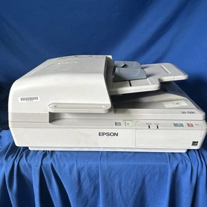 EPSON WorkForce DS-7500 Color Duplex Document Scanner 2 pg count - Picture 1 of 12