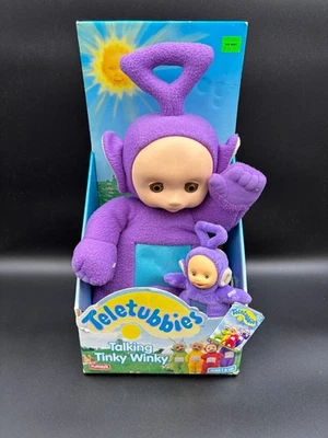 Peluche Playskool Teletubbies "TALKING TINKY WINKY" ~ con caja original ~ 5568/5564 Foto 1 de 4