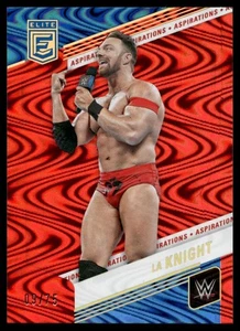 2023 Donruss Elite WWE RED Aspirations LA Knight 9/75 #37 C36 - Picture 1 of 2