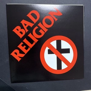 Bad Religion-Bad Religion 7” Vinyl Reissue Translucent Red 2009 Epitaph Records - Imagen 1 de 14