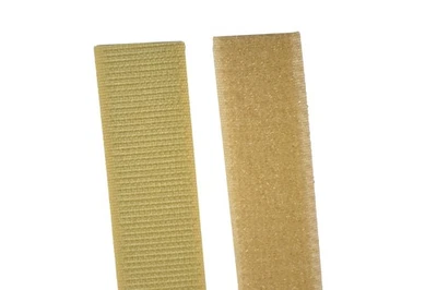 Coser gancho y bucle para tela de 1 pulgada de ancho, 25 yardas, color beige Foto 1 de 4