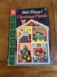 WALT DISNEY'S CHRISTMAS PARADE FUMETTO 1955 NATALE #7 - Foto 1 di 3