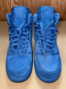 Air Jordan 1 Retro - Blue Suede - 7Y or 8.5W - Picture 1 of 7