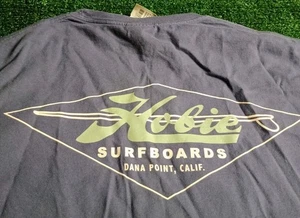 NWT Vintage Hobie Surfboards Dana Point California Shop Surfer Tee T Shirt Sz L - Picture 1 of 9