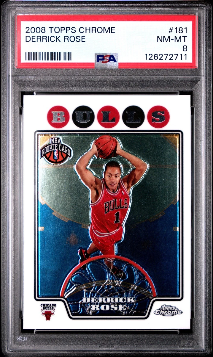 Topps Derrick Rose Rookie Basketball Trading Cards & Accessories