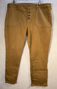 Torrid Jeans 3 Knöpfe Größe 16R superweiche hellbraune Farbe gebraucht, in einwandfreiem Zustand - Bild 1 von 10