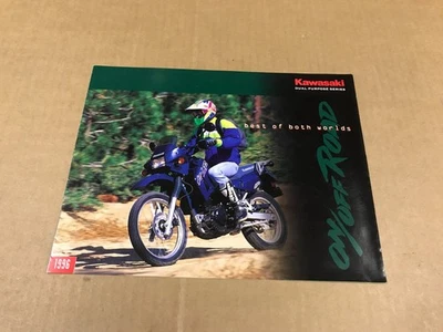 老式 1996 年川崎公路自行车代理推销员手册 — 第 1/4 张图片