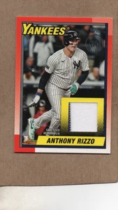 anthony rizzo new york yankees jersey card 2025 topps ari - Picture 1 of 2