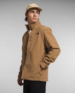 The North Face Apex Bionic 3 Softshell Windwall Jacket Utility Brown SZ 2XL - Picture 1 of 12