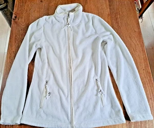 Schöne kuschelige wollweiße Fleece-Jacke Gr. M  von TCM - TOP - Bild 1 von 7
