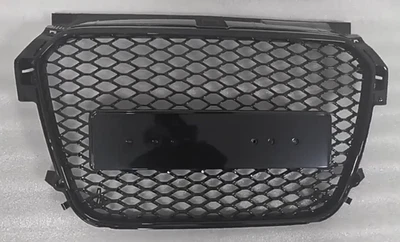 Rejilla de parachoques delantera de panal negra para Audi A1 S1 2011-2015 actualización a RS1 Foto 1 de 3