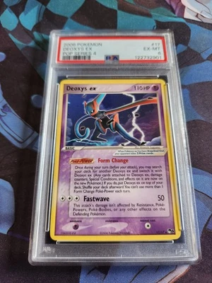 Pokemon TCG Deoxys EX 17/17 PSA 6 Pokemon Pop Series 4 2006 - Image 1 of 3