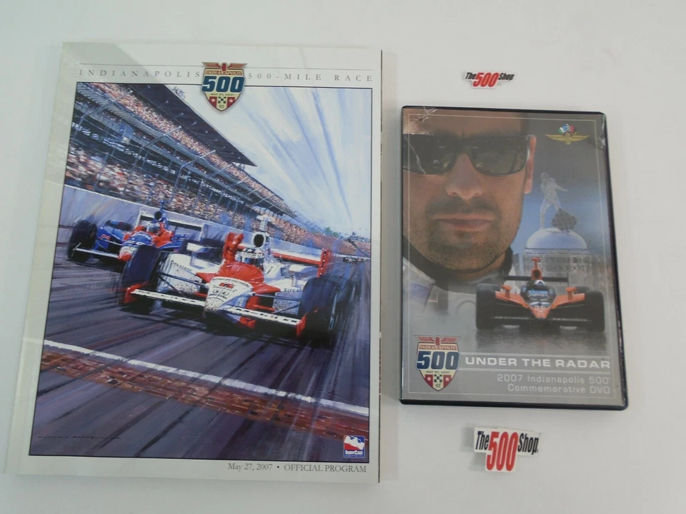 2007 Indianapolis 500 91st Running Event Program & Race DVD Used - Image 1 of 4