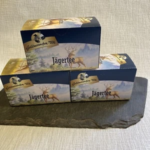 3x gold male tea hunter tea elderberberries fruit tea 3x 20 tea bags - Picture 1 of 4