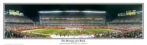 Cleveland Browns Cleveland Browns Stadium 1999 Unframed Panoramic Poster 1008 - Picture 1 of 1