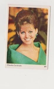petite carte gum card portrait claudia cardinale - 6,5 x 9,5cm , Numero 89 - Picture 1 of 1
