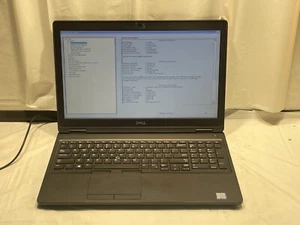 Dell Precision 3530 Intel core i5-8400H @2.50GHz 16GB Laptop Computer No hdd - Picture 1 of 3