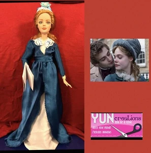 Mary Shelley OOAK barbie doll Custom Handmade Collector Inspired Art Frankestein - Picture 1 of 9