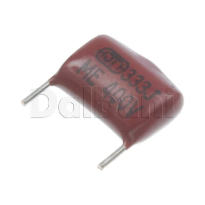 MEF-400V0033UF5 металлизированный полиэстер пленка конденсатор 400V 0.33UF 7 X 11 X 4 мм - Изображение 1 из 2