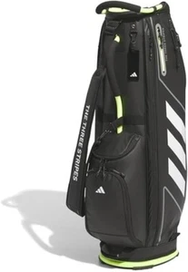 adidas Golf Men's Cart Caddy Bag CODECHAOS 8.5 x 47 inch 2.4kg JTY27 Black New - Picture 1 of 5
