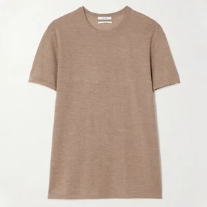 Camiseta Suéter CO Essentials Cachemir en Taupe Talla Grande L - Imagen 1 de 2