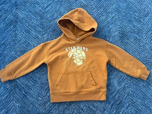 Gap Kids Star Wars Hoodie Kids XS Extra Small 4-5 Yellow-Gold - Picture 1 of 4