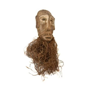 Lega Bearded Mask Congo - Picture 1 of 9