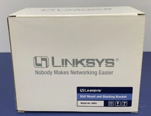 BUNDLE 7 x LINKSYS ROUTER ACCESS POINT WAP WALL MOUNTS STACKING BRACKETS SM01 - Picture 1 of 4