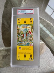 🔥ULTRARARE LOWPOP PSA 8 SUPER BOWL XVIII 18 FULL TICKET RAIDERS REDSKINS !🔥🔥 - Picture 1 of 4