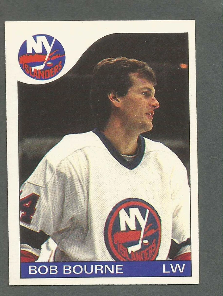 1985-86 OPC O-Pee-Chee Hockey Bob Bourne #97 New York Islanders NM/MT - Image 1 of 1