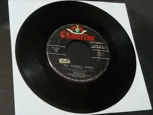 [1959] Fabian: Hound Dog Man / This Friendly World [EX-] 45RPM 7" record (Rock) - Picture 1 of 2
