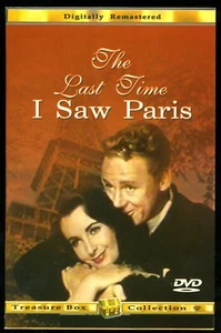 The Last Time I Saw Paris DVD Starring Elizabeth Taylor And Van Johnson - Imagen 1 de 2
