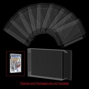 1/10/50 PER SONY PSP GIOCO TRASPARENTE DISPLAY BOX CUSTODIA PROTETTIVA CUSTODIA PROTETTIVA - Foto 1 di 9