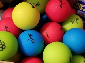 12 palline Maxfli Noodle NEON finitura opaca colore golf grado AAAAA spedizione gratuita - Foto 1 di 1