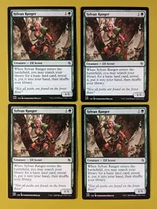 Sylvan Ranger x4 Jumpstart 4x Playset Magic the Gathering MTG - Picture 1 of 1