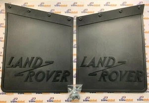 Land Rover Serie 88" 109" 2 2A 3 Schmutzfänger hinten x2 ORIGINAL Land Rover 320590 - Bild 1 von 2