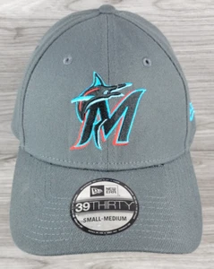 Miami Marlins New Era 39thirty Team Classic Flex Mütze - Grau - Größe M/L - Bild 1 von 7