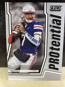 Puntuación 2022 Malik Willis RC #P-MW novato casi nuevo - Imagen 1 de 2