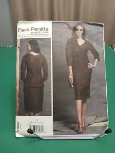 VOGUE V1602 Paco Peralta Barcelona 2016 UNCUT paper pattern Sizes 6-14 - Picture 1 of 16