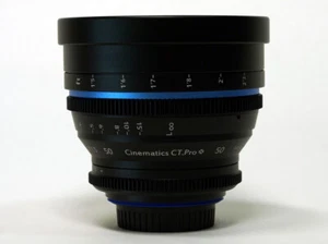 cine modify for zeiss milvus 55mm f1.4 canon ef mount manual de clicked aperture - Picture 1 of 11