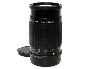 PENTAX smc PENTAX A 645 200mm F4 Telephoto Prime Lens Excellent from Japan F/S - Picture 1 of 3