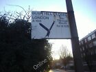 Photo 6x4 Advance warning sign on London Road, Bush Hill Park Enfield/TQ c2009