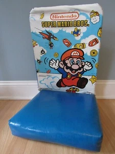 1989 Vintage Nintendo Folding Chair Super Mario Bros Travel Seat Retro SNES - Picture 1 of 9