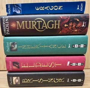 Complete Set INHERITANCE CYCLE Series #1-5 Christopher Paolini Mixed Some 1st Ed - Imagen 1 de 2