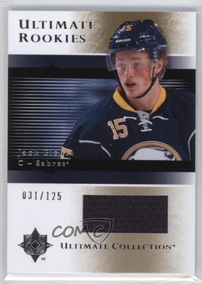 2015-16 Ultimate Collection 2005-06 Rookies Silver Jersey /125 Jack Eichel RC - Image 1 of 2