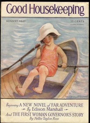 GOOD HOUSEKEEPING 1927 DIVORCE Blackfoot Indians HOME MADE ICE CREAM etc Foto 1 de 4