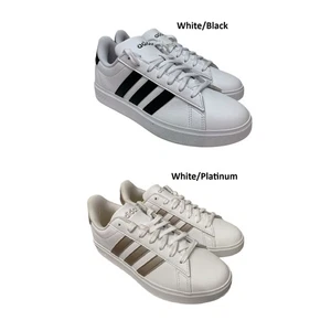 Adidas Women's Lace Up Grand Court 2.0 Cloudfoam Lifestyle Low-Top Shoes - Picture 1 of 13