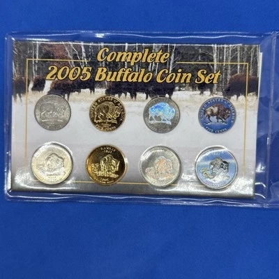 Complete 2005 Buffalo Coin Set - Image 1 of 4